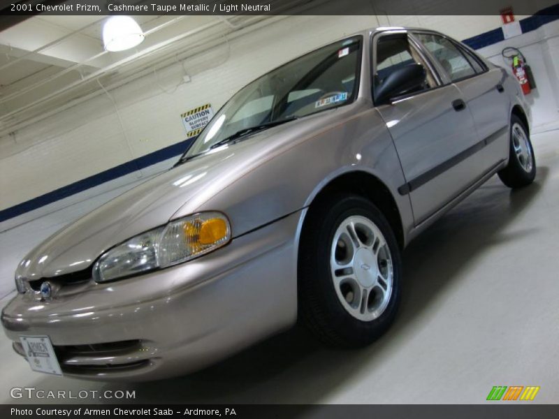 Cashmere Taupe Metallic / Light Neutral 2001 Chevrolet Prizm