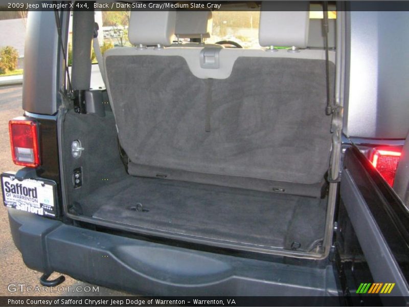 Black / Dark Slate Gray/Medium Slate Gray 2009 Jeep Wrangler X 4x4