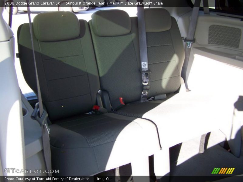 Sunburst Orange Pearl / Medium Slate Gray/Light Shale 2008 Dodge Grand Caravan SXT