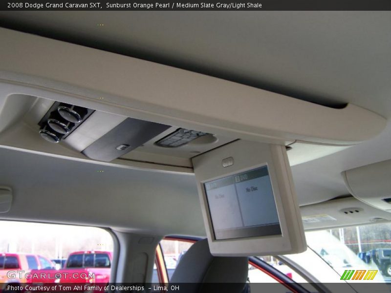 Sunburst Orange Pearl / Medium Slate Gray/Light Shale 2008 Dodge Grand Caravan SXT