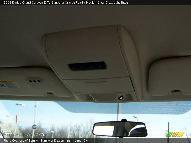 Sunburst Orange Pearl / Medium Slate Gray/Light Shale 2008 Dodge Grand Caravan SXT