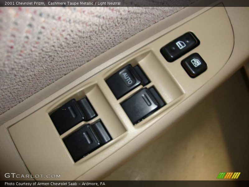 Cashmere Taupe Metallic / Light Neutral 2001 Chevrolet Prizm
