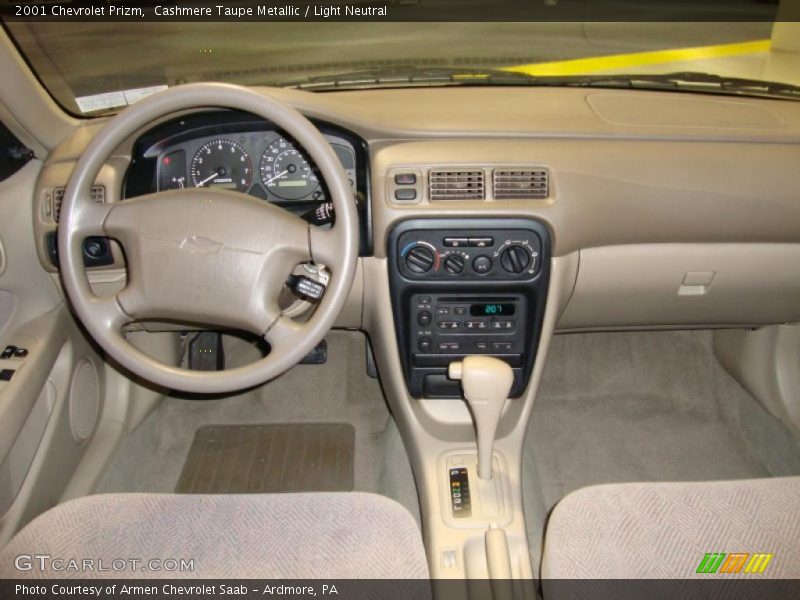 Cashmere Taupe Metallic / Light Neutral 2001 Chevrolet Prizm