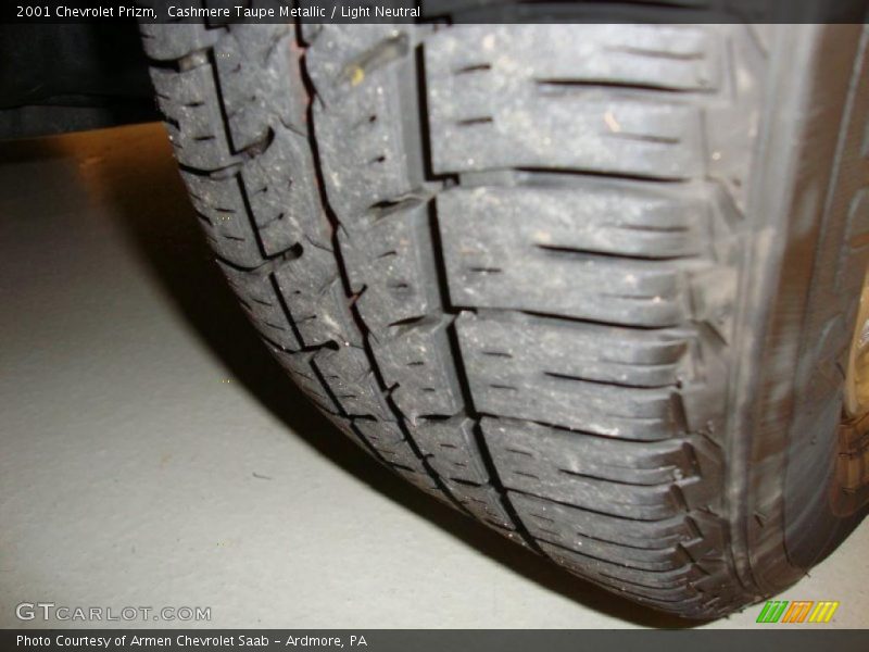 Cashmere Taupe Metallic / Light Neutral 2001 Chevrolet Prizm
