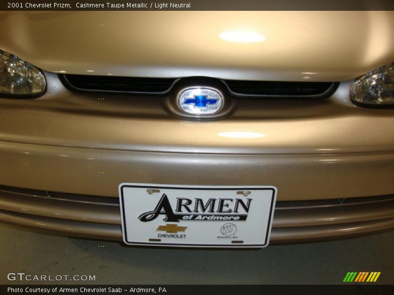 Cashmere Taupe Metallic / Light Neutral 2001 Chevrolet Prizm