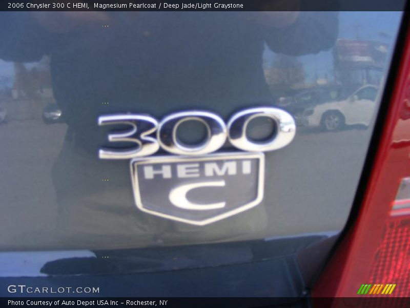 Magnesium Pearlcoat / Deep Jade/Light Graystone 2006 Chrysler 300 C HEMI
