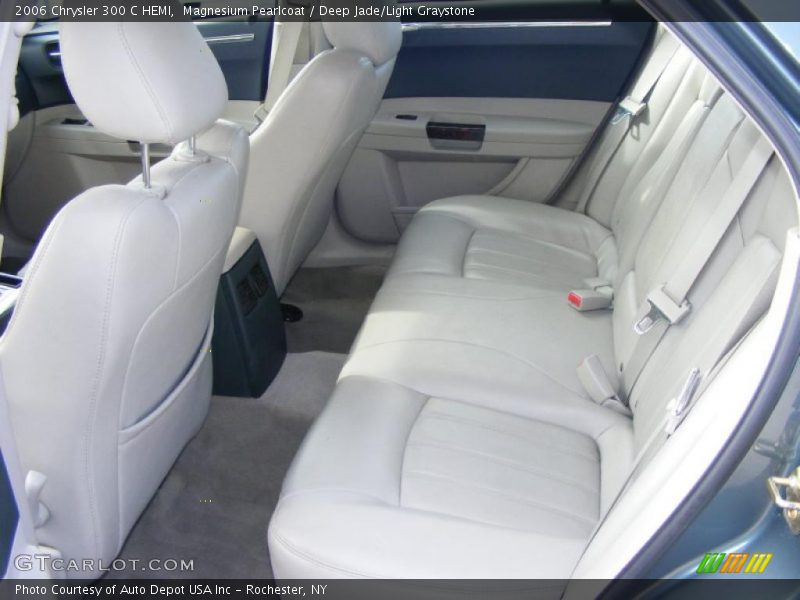 Magnesium Pearlcoat / Deep Jade/Light Graystone 2006 Chrysler 300 C HEMI