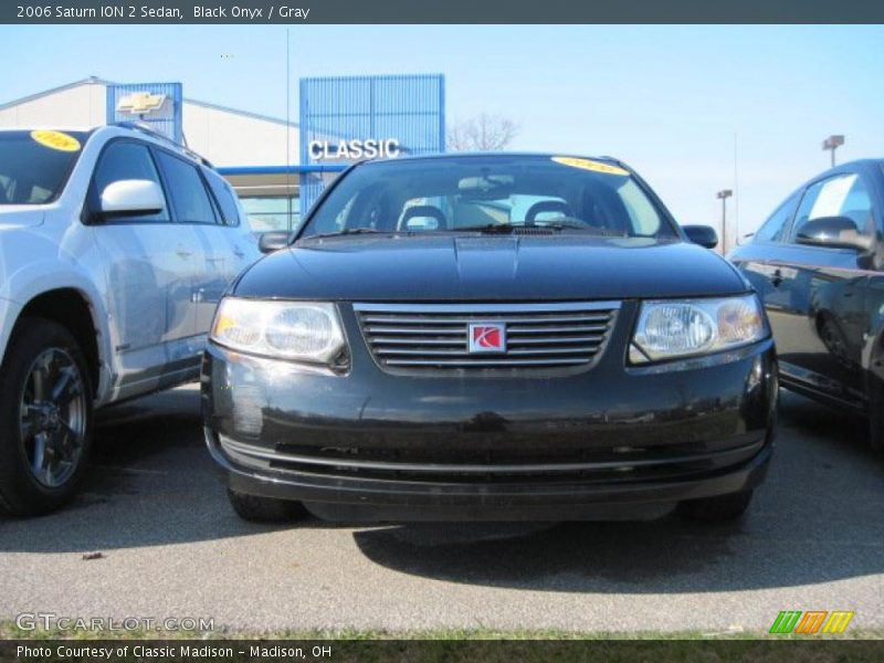Black Onyx / Gray 2006 Saturn ION 2 Sedan