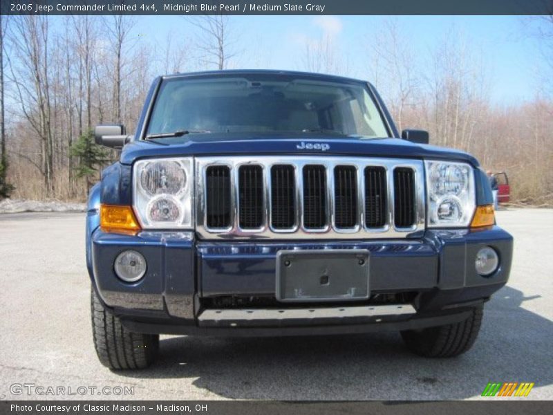 Midnight Blue Pearl / Medium Slate Gray 2006 Jeep Commander Limited 4x4