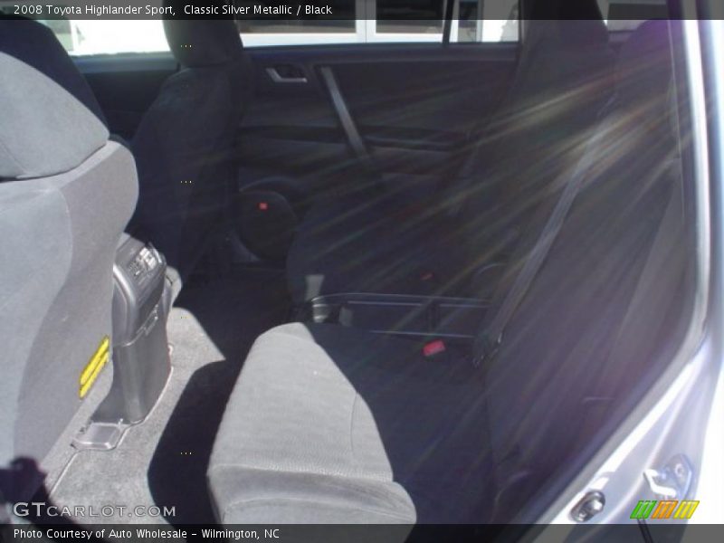Classic Silver Metallic / Black 2008 Toyota Highlander Sport