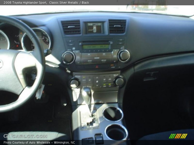 Classic Silver Metallic / Black 2008 Toyota Highlander Sport