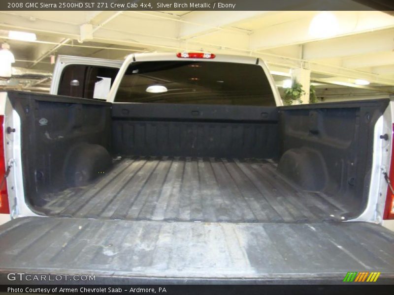 Silver Birch Metallic / Ebony 2008 GMC Sierra 2500HD SLT Z71 Crew Cab 4x4