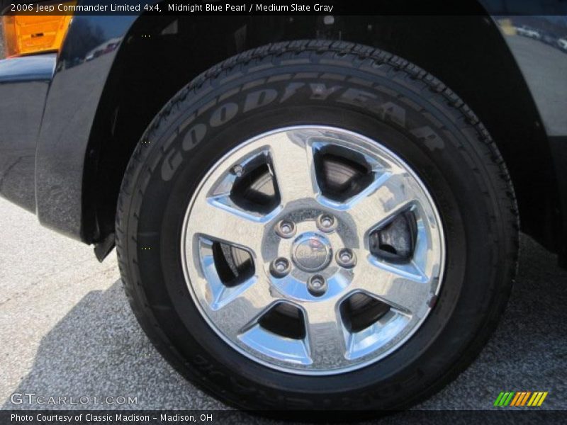Midnight Blue Pearl / Medium Slate Gray 2006 Jeep Commander Limited 4x4