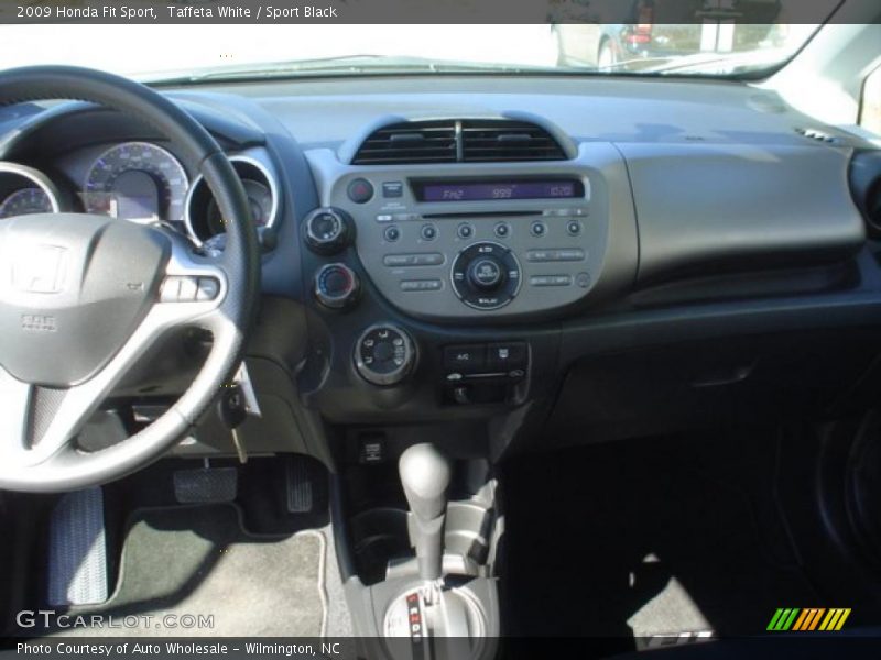 Taffeta White / Sport Black 2009 Honda Fit Sport