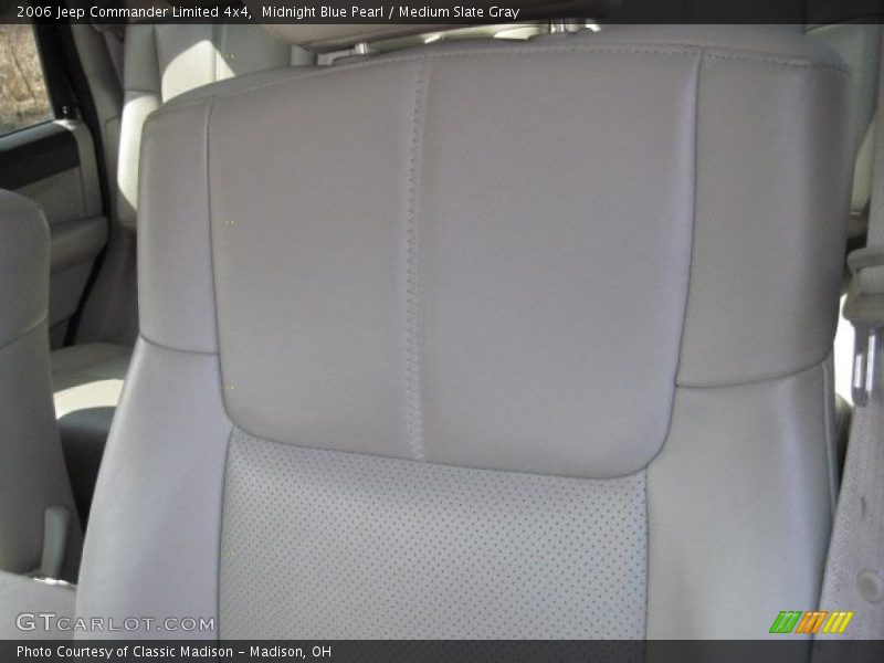 Midnight Blue Pearl / Medium Slate Gray 2006 Jeep Commander Limited 4x4