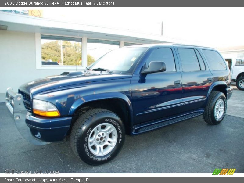 Patriot Blue Pearl / Sandstone 2001 Dodge Durango SLT 4x4