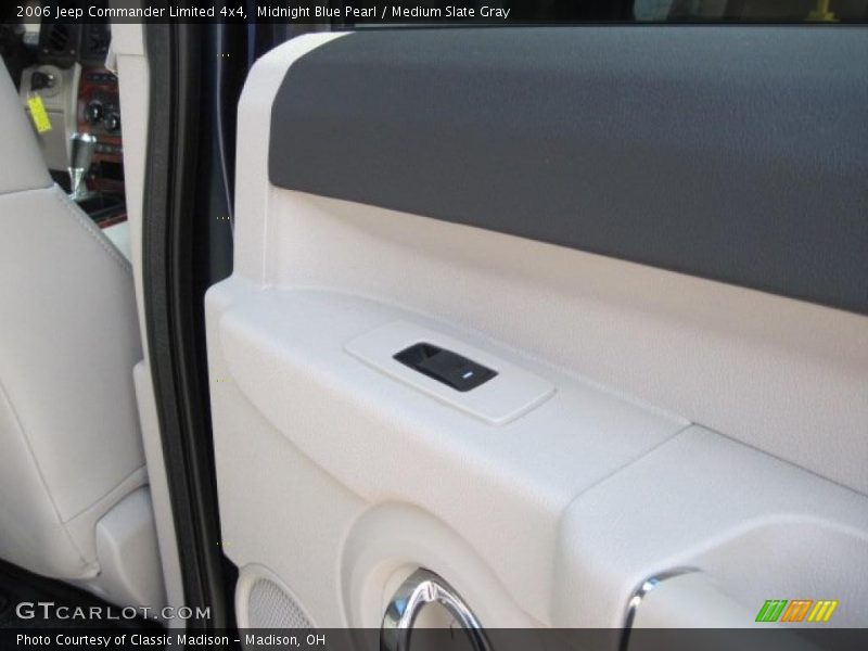 Midnight Blue Pearl / Medium Slate Gray 2006 Jeep Commander Limited 4x4