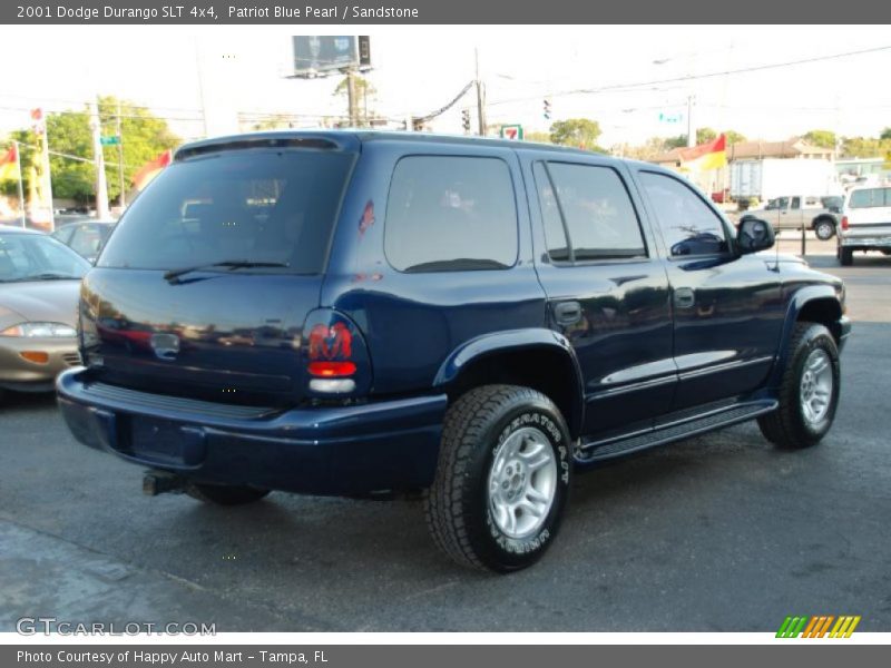 Patriot Blue Pearl / Sandstone 2001 Dodge Durango SLT 4x4