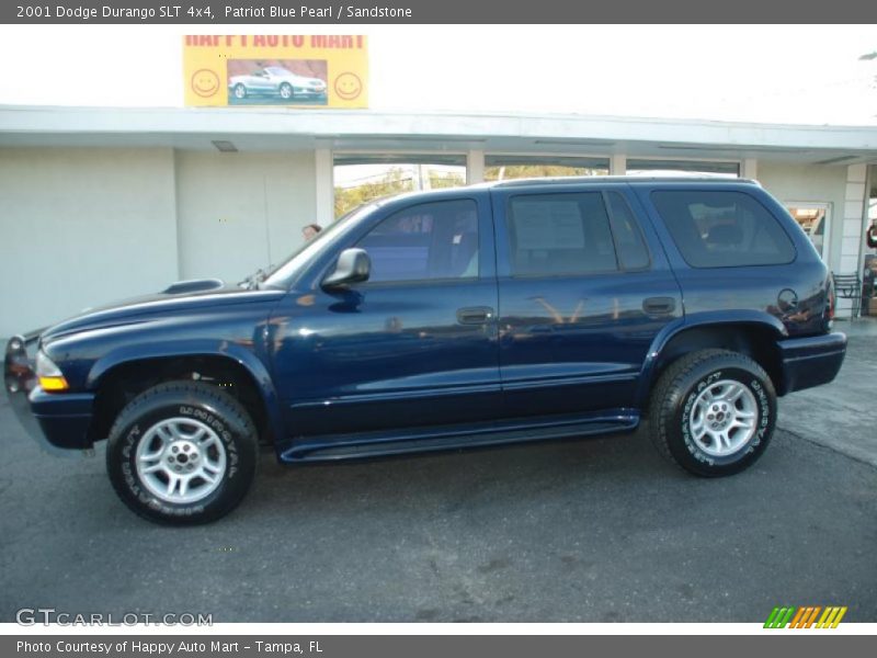 Patriot Blue Pearl / Sandstone 2001 Dodge Durango SLT 4x4