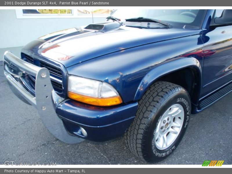 Patriot Blue Pearl / Sandstone 2001 Dodge Durango SLT 4x4