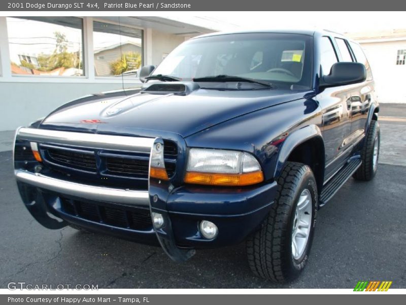 Patriot Blue Pearl / Sandstone 2001 Dodge Durango SLT 4x4