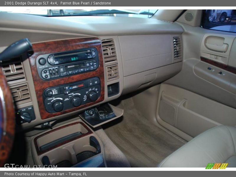 Patriot Blue Pearl / Sandstone 2001 Dodge Durango SLT 4x4