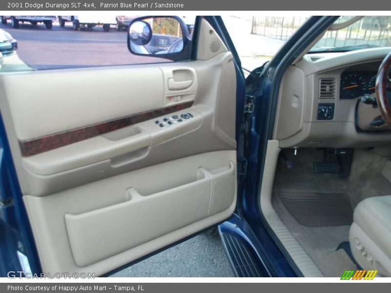 Patriot Blue Pearl / Sandstone 2001 Dodge Durango SLT 4x4