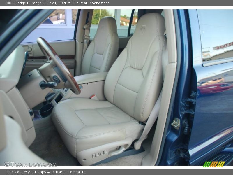 Patriot Blue Pearl / Sandstone 2001 Dodge Durango SLT 4x4