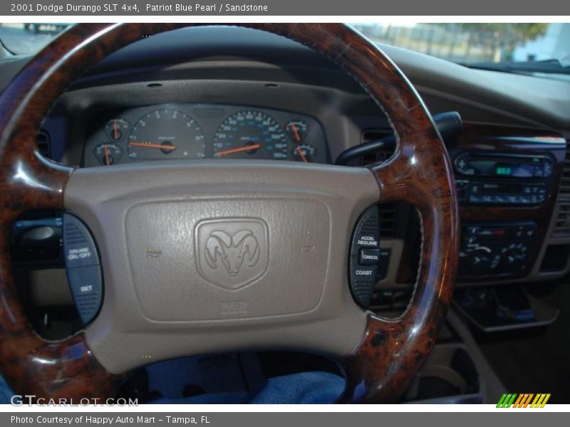 Patriot Blue Pearl / Sandstone 2001 Dodge Durango SLT 4x4