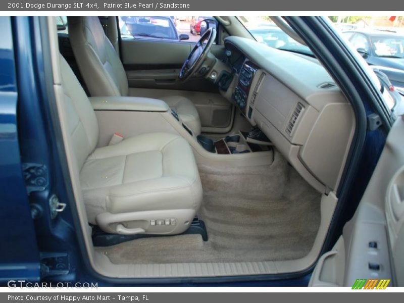 Patriot Blue Pearl / Sandstone 2001 Dodge Durango SLT 4x4