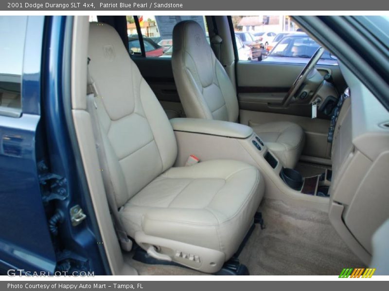 Patriot Blue Pearl / Sandstone 2001 Dodge Durango SLT 4x4