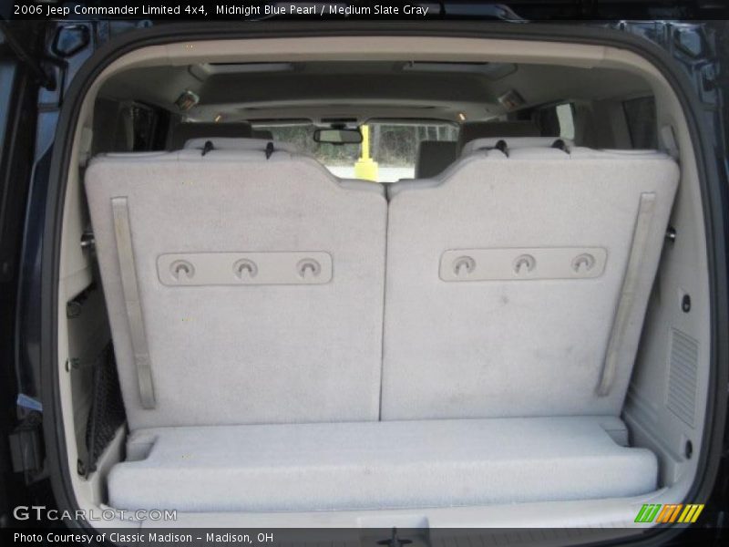 Midnight Blue Pearl / Medium Slate Gray 2006 Jeep Commander Limited 4x4