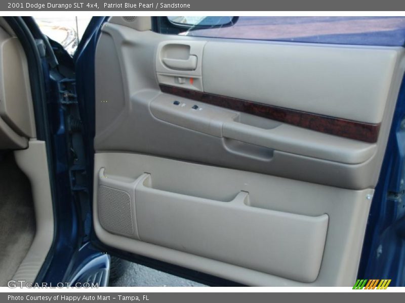 Patriot Blue Pearl / Sandstone 2001 Dodge Durango SLT 4x4