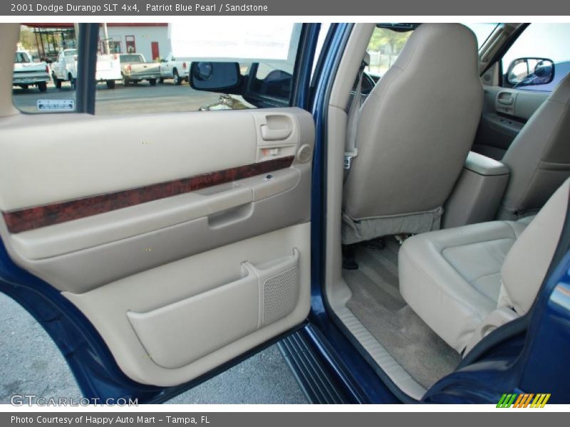 Patriot Blue Pearl / Sandstone 2001 Dodge Durango SLT 4x4