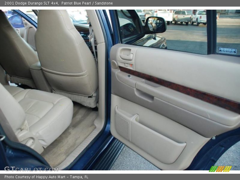 Patriot Blue Pearl / Sandstone 2001 Dodge Durango SLT 4x4