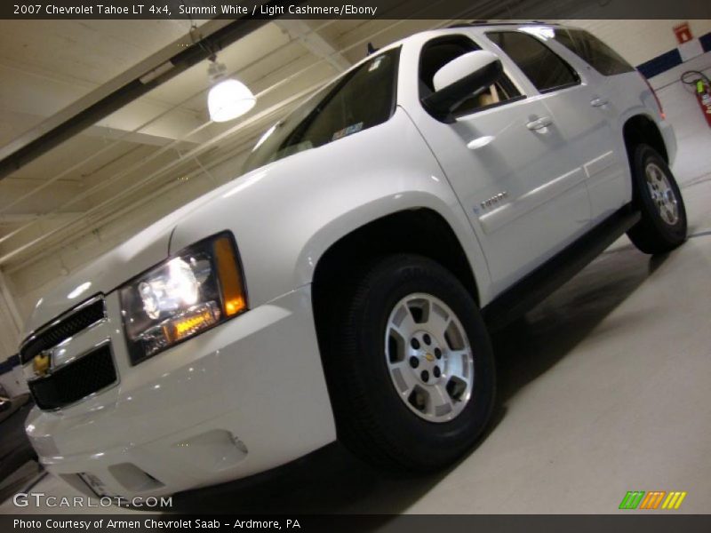 Summit White / Light Cashmere/Ebony 2007 Chevrolet Tahoe LT 4x4