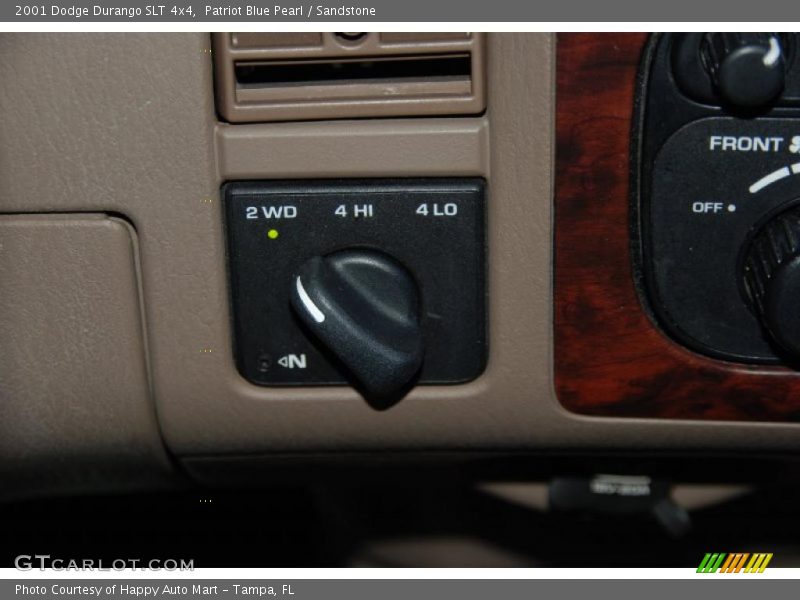 Patriot Blue Pearl / Sandstone 2001 Dodge Durango SLT 4x4