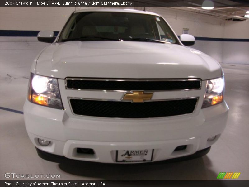 Summit White / Light Cashmere/Ebony 2007 Chevrolet Tahoe LT 4x4