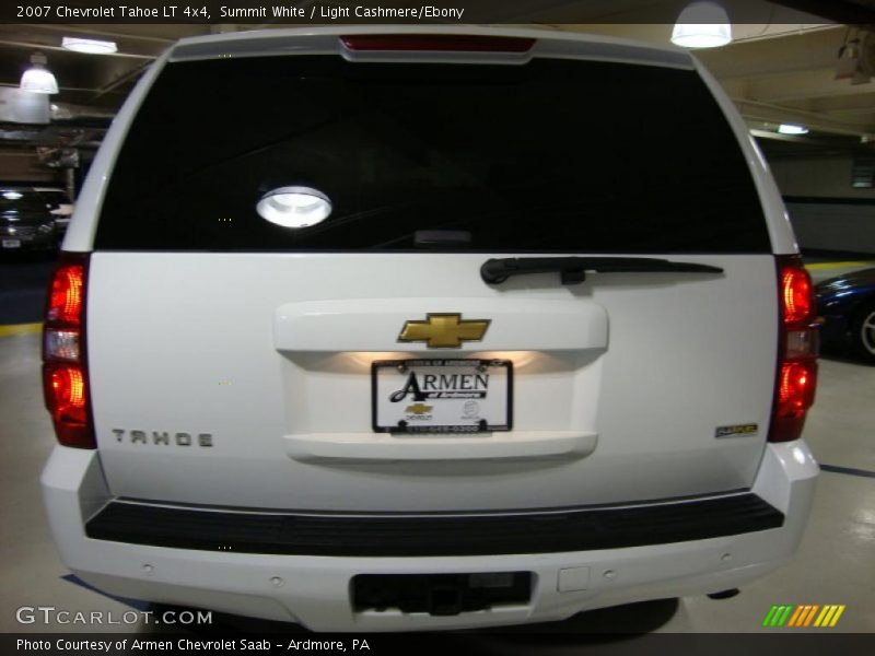 Summit White / Light Cashmere/Ebony 2007 Chevrolet Tahoe LT 4x4