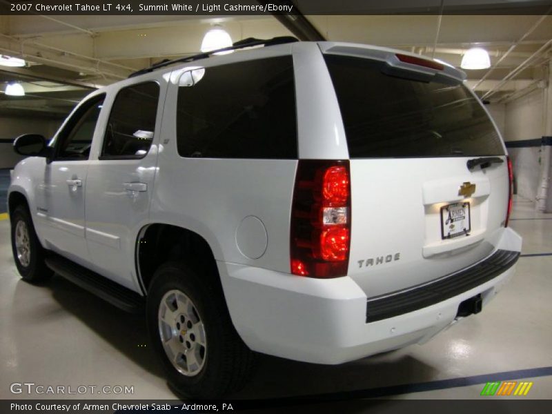 Summit White / Light Cashmere/Ebony 2007 Chevrolet Tahoe LT 4x4