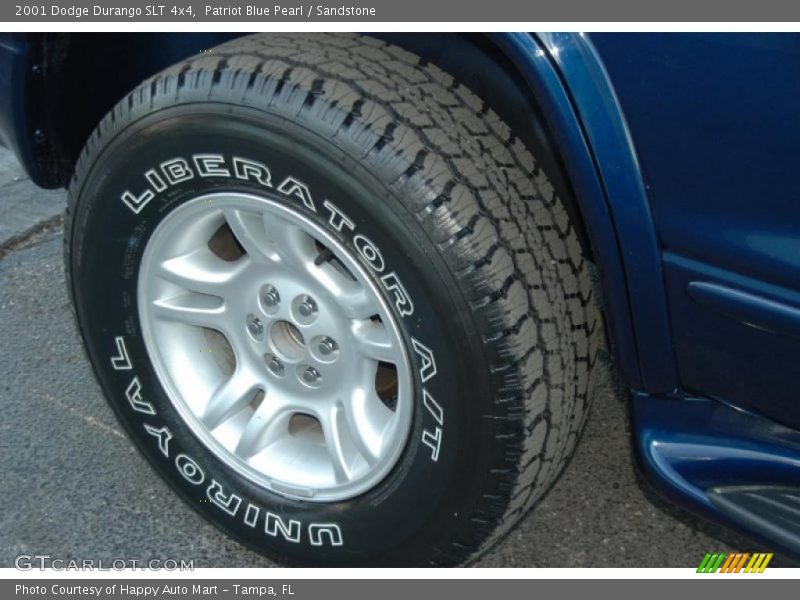 Patriot Blue Pearl / Sandstone 2001 Dodge Durango SLT 4x4