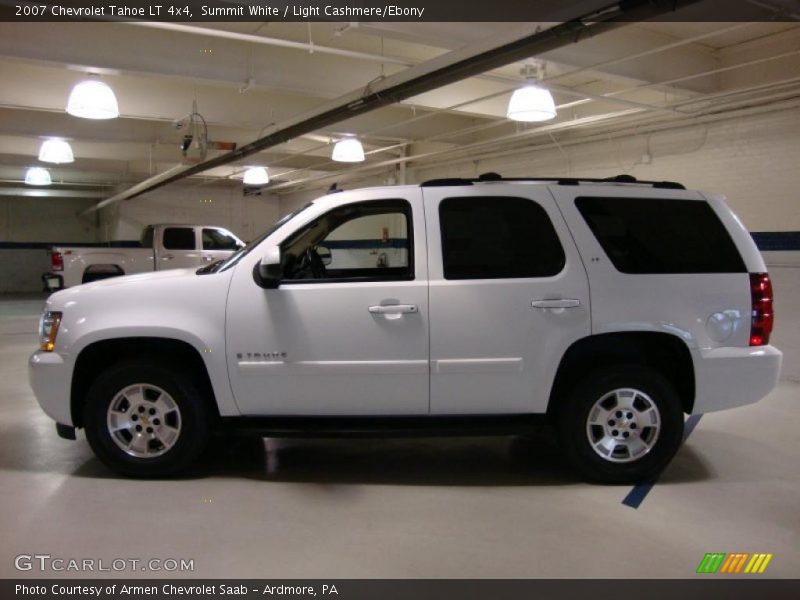 Summit White / Light Cashmere/Ebony 2007 Chevrolet Tahoe LT 4x4
