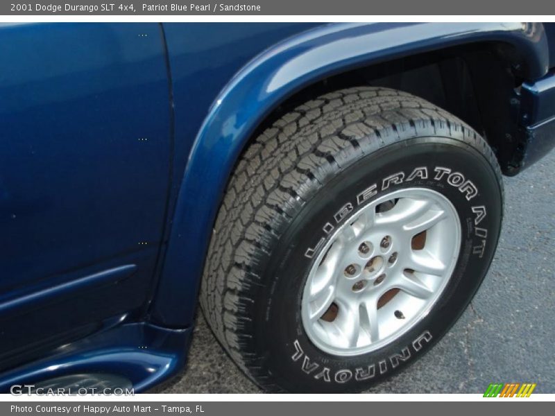 Patriot Blue Pearl / Sandstone 2001 Dodge Durango SLT 4x4