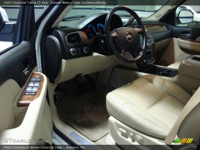 Summit White / Light Cashmere/Ebony 2007 Chevrolet Tahoe LT 4x4