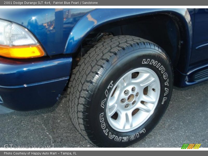 Patriot Blue Pearl / Sandstone 2001 Dodge Durango SLT 4x4