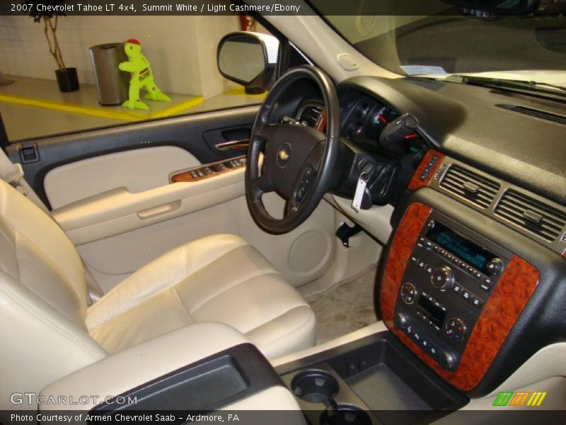Summit White / Light Cashmere/Ebony 2007 Chevrolet Tahoe LT 4x4
