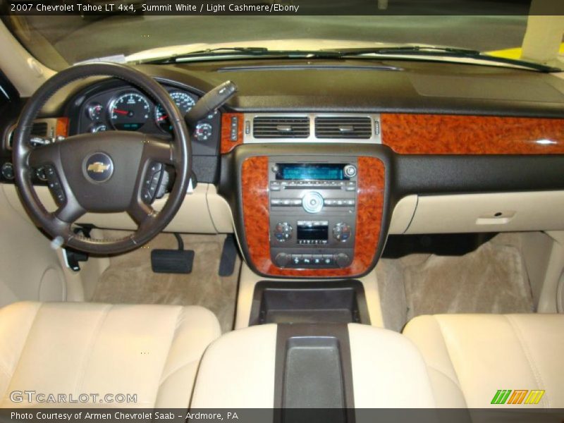 Summit White / Light Cashmere/Ebony 2007 Chevrolet Tahoe LT 4x4