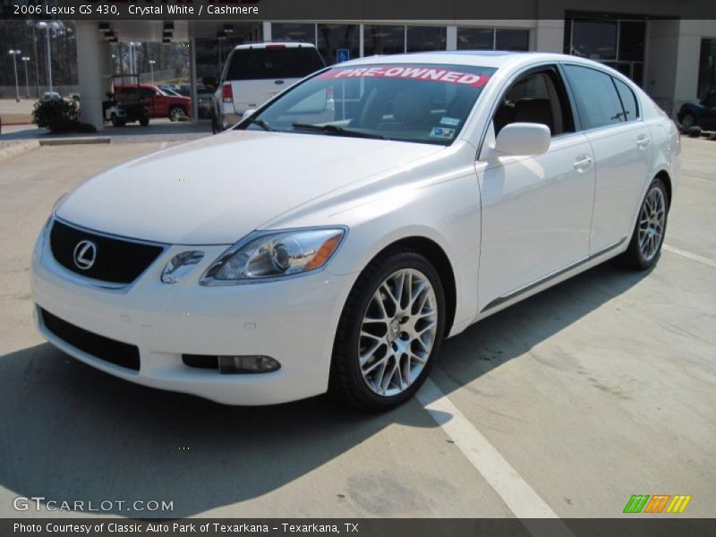 Crystal White / Cashmere 2006 Lexus GS 430