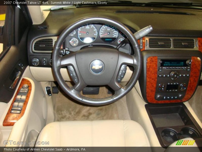 Summit White / Light Cashmere/Ebony 2007 Chevrolet Tahoe LT 4x4