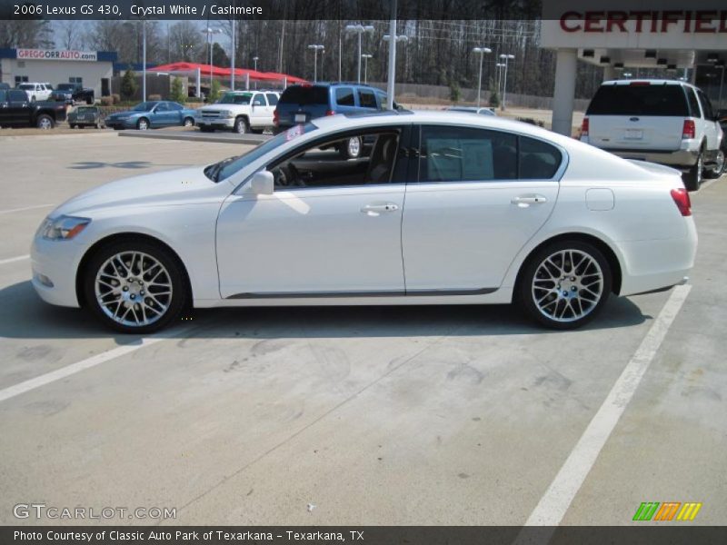 Crystal White / Cashmere 2006 Lexus GS 430